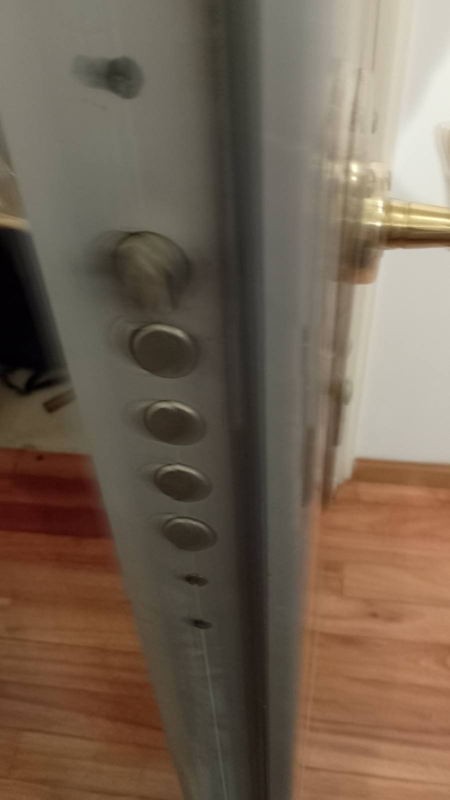 Apertura de puerta de casa - trabajo realizado